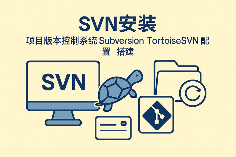 SVN安裝項目版本控制系統Subversion TortoiseSVN 配置 搭建