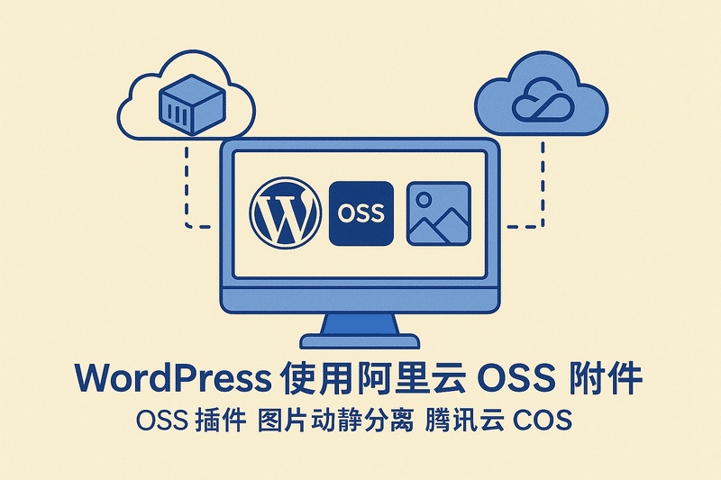 wordpress 使用阿里云oss 附件 oss插件 圖片動(dòng)靜分離 騰訊云cos