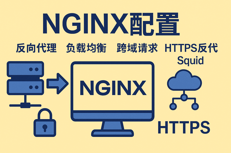 nginx配置 反向代理 負載均衡 跨域請求 https反代 squid