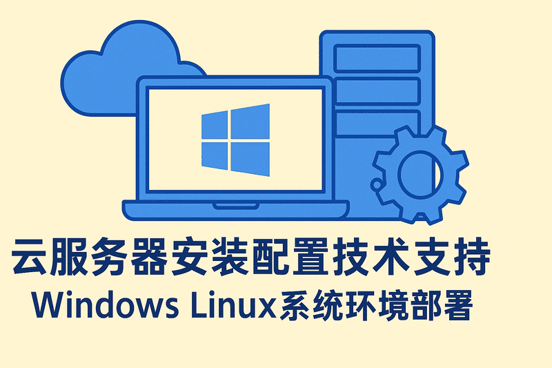 云服務(wù)器安裝配置技術(shù)支持 Windows Linux系統環(huán)境部署 云平臺故障排查服務(wù)