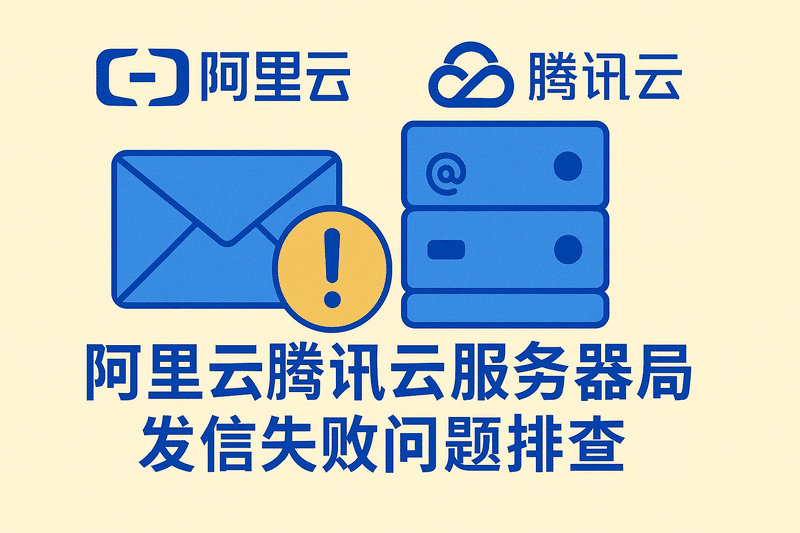 阿里云騰訊云服務(wù)器發(fā)信失敗問(wèn)題排查 SSL端口限制 Mail函數配置支持