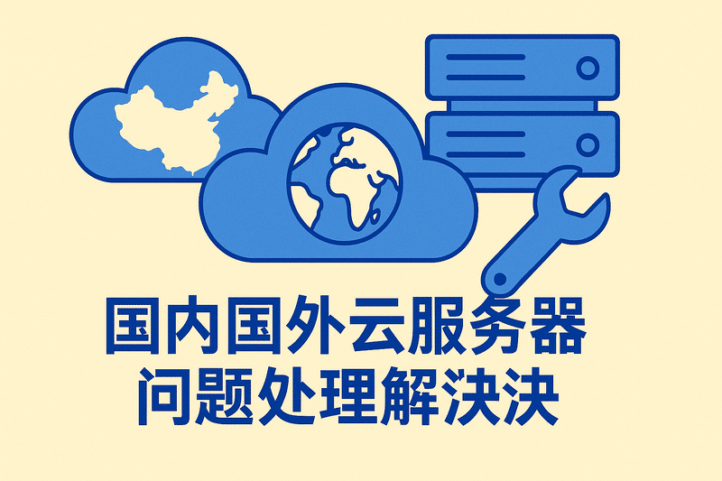 國內國外云服務(wù)器問(wèn)題處理解決